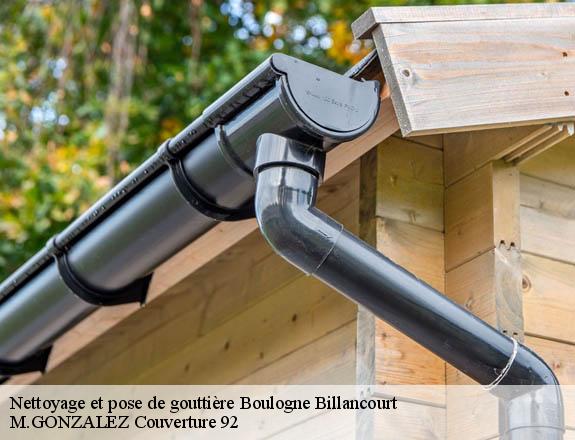 Nettoyage et pose de gouttière boulogne-billancourt-92100 COUVERTURE ABRAHAM 92