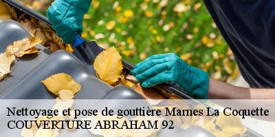 Nettoyage et pose de gouttière  marnes-la-coquette-92430 Artisan Lafleur, Couvreur 92