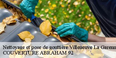 Nettoyage et pose de gouttière  villeneuve-la-garenne-92390 COUVERTURE ABRAHAM 92