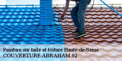 Peinture sur tuile et toiture 92 Hauts-de-Seine  COUVERTURE ABRAHAM 92