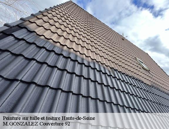 Peinture sur tuile et toiture 92 Hauts-de-Seine COUVERTURE ABRAHAM 92