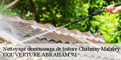 Nettoyage demoussage de toiture  chatenay-malabry-92290 COUVERTURE ABRAHAM 92