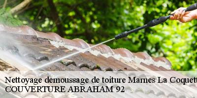 Nettoyage demoussage de toiture  marnes-la-coquette-92430 COUVERTURE ABRAHAM 92