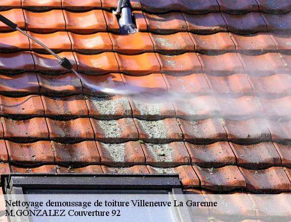 Nettoyage demoussage de toiture villeneuve-la-garenne-92390 Artisan Lafleur, Couvreur 92