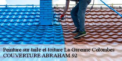 Peinture sur tuile et toiture  la-garenne-colombes-92250 COUVERTURE ABRAHAM 92