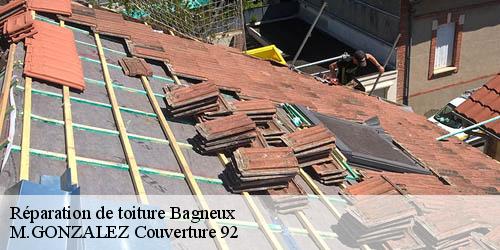 Réparation de toiture  bagneux-92220 M.GONZALEZ Couverture 92