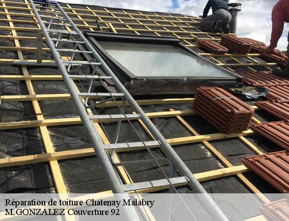 Réparation de toiture chatenay-malabry-92290 COUVERTURE ABRAHAM 92