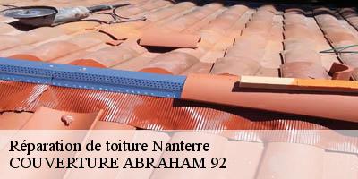 Réparation de toiture  nanterre-92000 COUVERTURE ABRAHAM 92