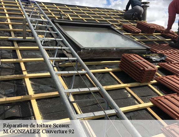 Réparation de toiture sceaux-92330 COUVERTURE ABRAHAM 92