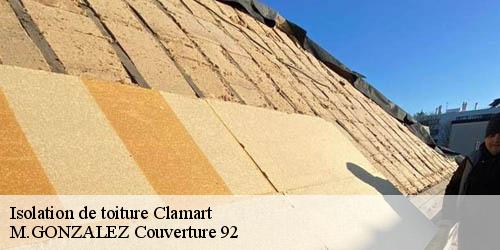 Isolation de toiture  clamart-92140 M.GONZALEZ Couverture 92